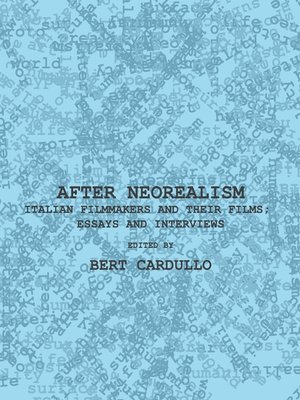 cover image of After Neorealism